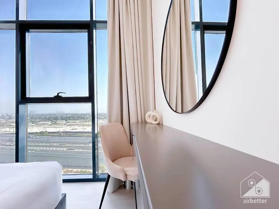 Appartement Elegant 1Br With Balcony In Azizi Riviera à Dubaï